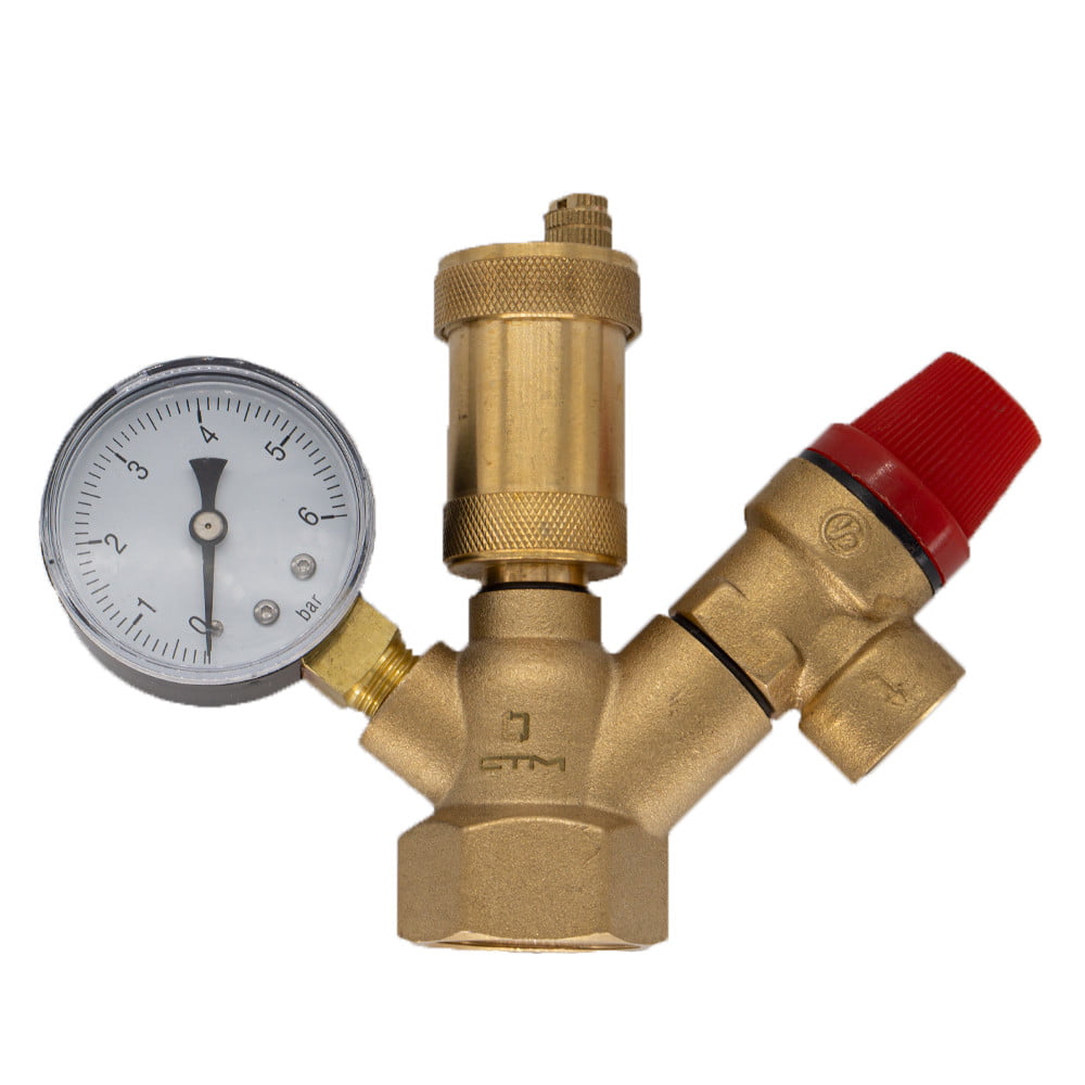 Grup siguranta AlfaTech, cazane, 3 bar, 1" G51211 3 MTXValve Grup siguranta AlfaTech, cazane, 3 bar, 1" G51211