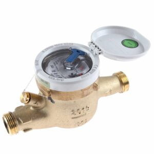 CONTOR APA RECE 3/4 CURTE MNK -N-R160-4-19020 CU RACORDURI multijet, DN20, APOMETRU ZENNER ZMNK20UMED