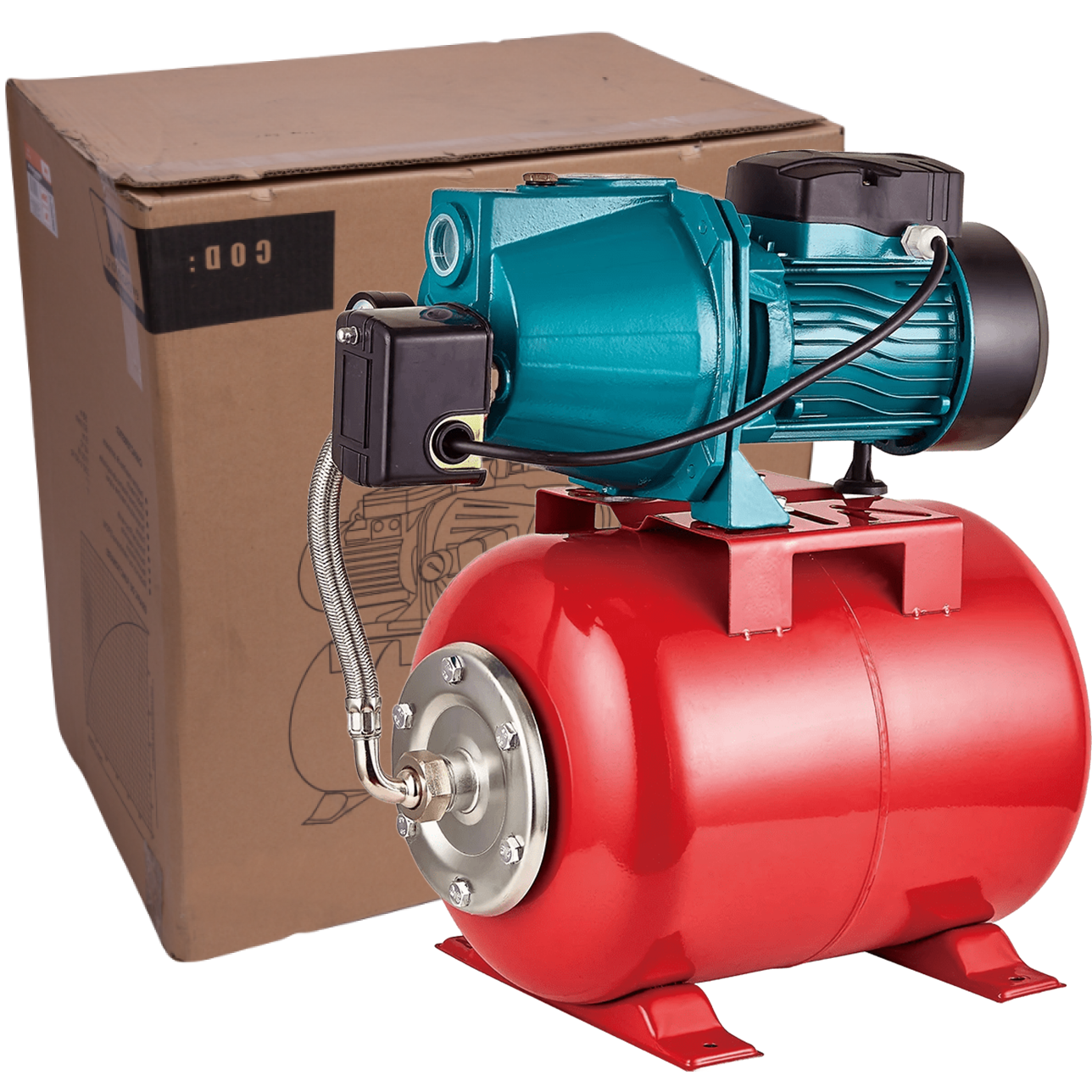 Hidrofor 24 Litri, DDT, AutoJet80S, 1500 W, 3 mc/h, 50 m refulare DDT-0018 2 MTXValve Hidrofor 24 Litri, DDT, AutoJet80S, 1500 W, 3 mc/h, 50 m refulare DDT-0018