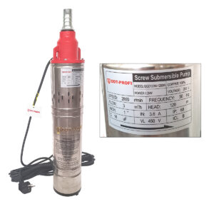 Pompa submersibila, Bobinaj 100% cupru, DDT-PROFI, QGD120-1.2, 1.2 kW, Inox+Fonta, 3 m³/h, 120 m DDT-0099