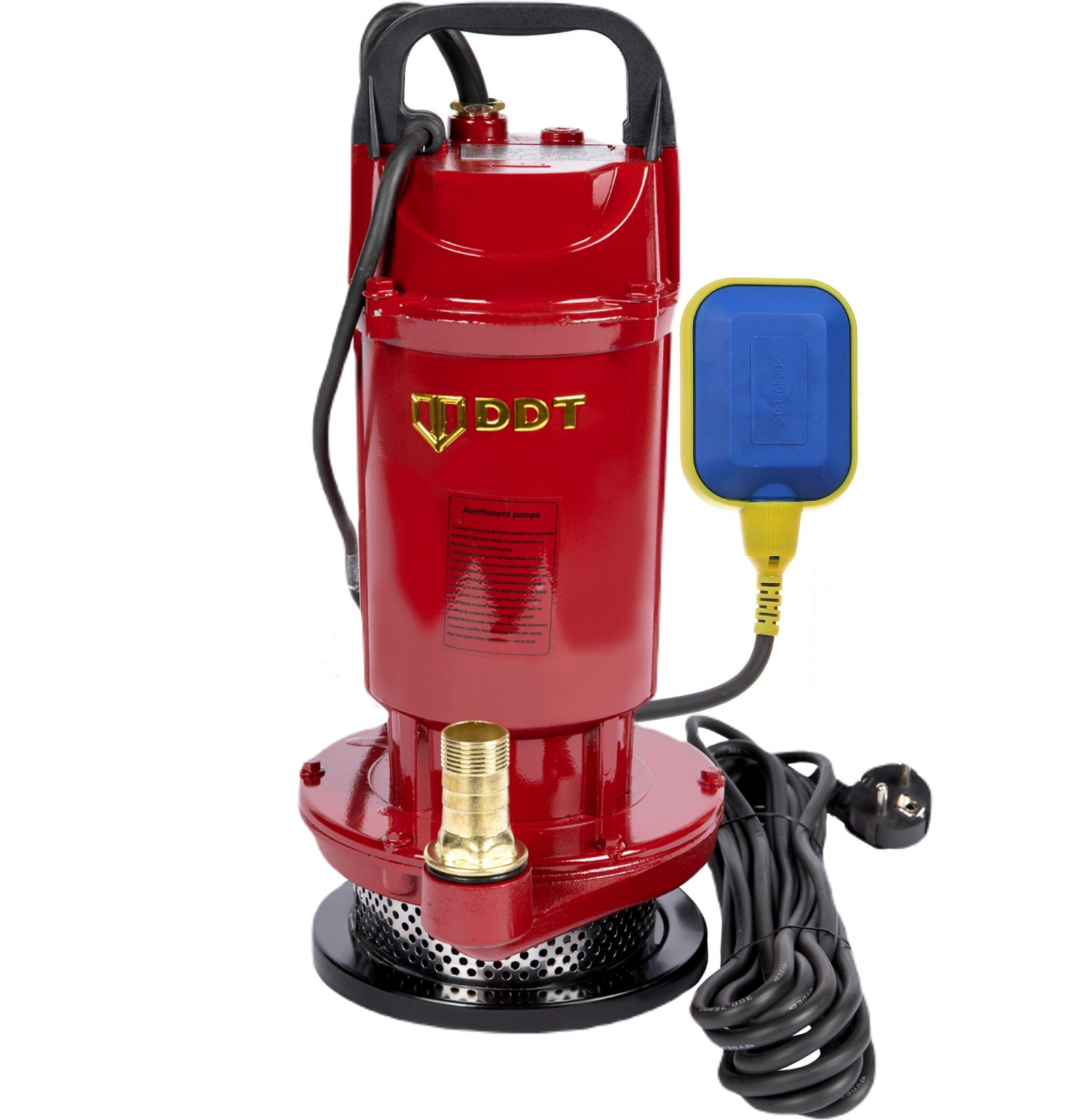Pompa submersibila, DDT QDX35, 850 W cu plutitor, 2860 rpm, 3 m³/h, diametru 250mm DDT-0024F 1 MTXValve Pompa submersibila, DDT QDX35, 850 W cu plutitor, 2860 rpm, 3 m³/h, diametru 250mm DDT-0024F