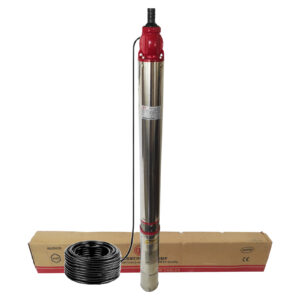 Pompa submersibila de apa curata, de mare adancime,DDT-PROFESSIONAL, 4QJD2-20, 2000 W, 20 turbine, 10 m³/h, bobinaj cupru 100% DDT-0040