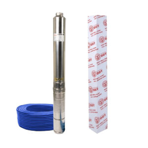 Pompa submersibila de mare adancime, DDT 20 turbine 4SDM3-20, 2500 W, 250 m inaltime, 12 mc/h, 1.25", 30 m cablu DDT-0039