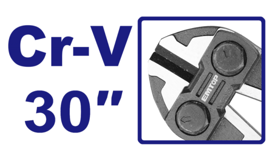 Foarfeca de taiat fier-beton/bolturi 30", EMTOP EBCR3001 2 MTXValve Foarfeca de taiat fier-beton/bolturi 30", EMTOP EBCR3001