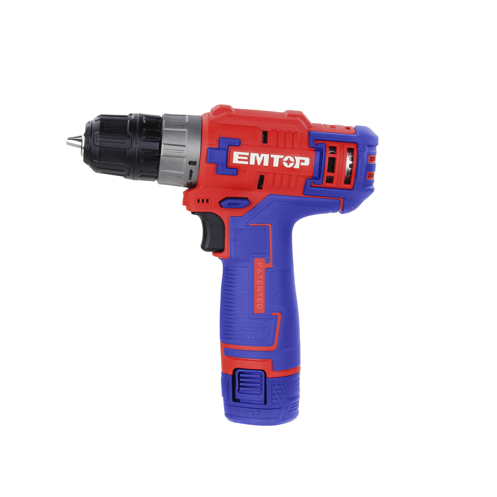 Masina de gaurit si insurubat cu impact, cu 1 baterie 1.5Ah, incarcare prin cablu tip C, 20Nm, fara incarcator, EMTOP ECDL12510 4 MTXValve Masina de gaurit si insurubat cu impact, cu 1 baterie 1.5Ah, incarcare prin cablu tip C, 20Nm, fara incarcator, EMTOP ECDL12510