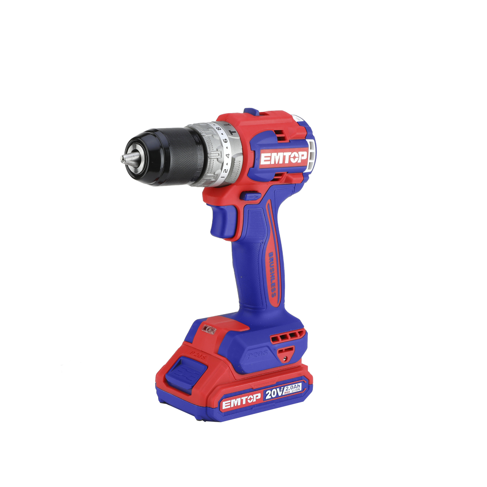 Masina de gaurit si insurubat cu 2 acumulatori 2.0AH, motor fara perii (brushless), 60Nm, 1/2", 47 accesorii, cutie transport, EMTOP ECDL20602 5 MTXValve Masina de gaurit si insurubat cu 2 acumulatori 2.0AH, motor fara perii (brushless), 60Nm, 1/2", 47 accesorii, cutie transport, EMTOP ECDL20602