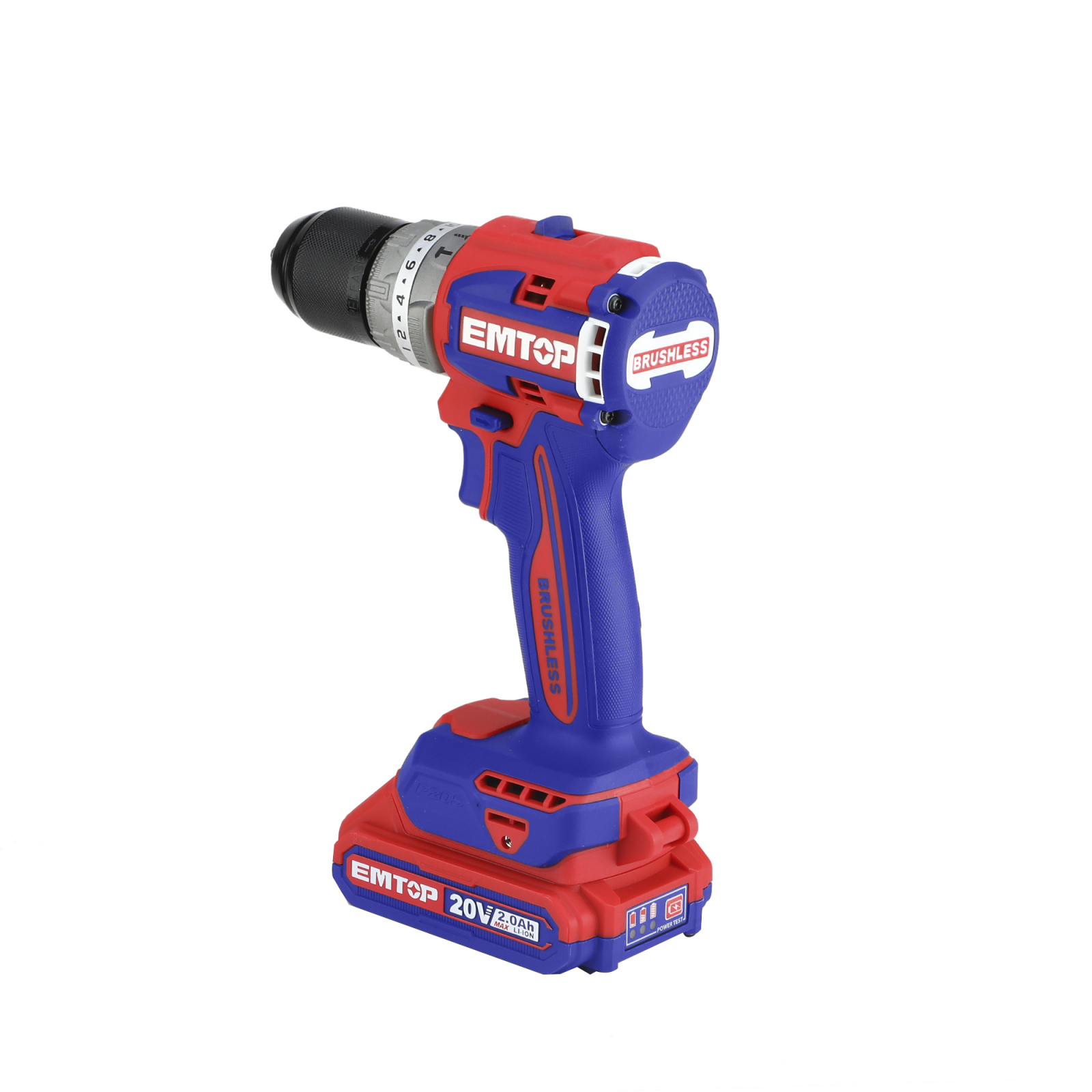 Masina de gaurit si insurubat cu 2 acumulatori 2.0AH, motor fara perii (brushless), 60Nm, 1/2", 47 accesorii, cutie transport, EMTOP ECDL20602 6 MTXValve Masina de gaurit si insurubat cu 2 acumulatori 2.0AH, motor fara perii (brushless), 60Nm, 1/2", 47 accesorii, cutie transport, EMTOP ECDL20602