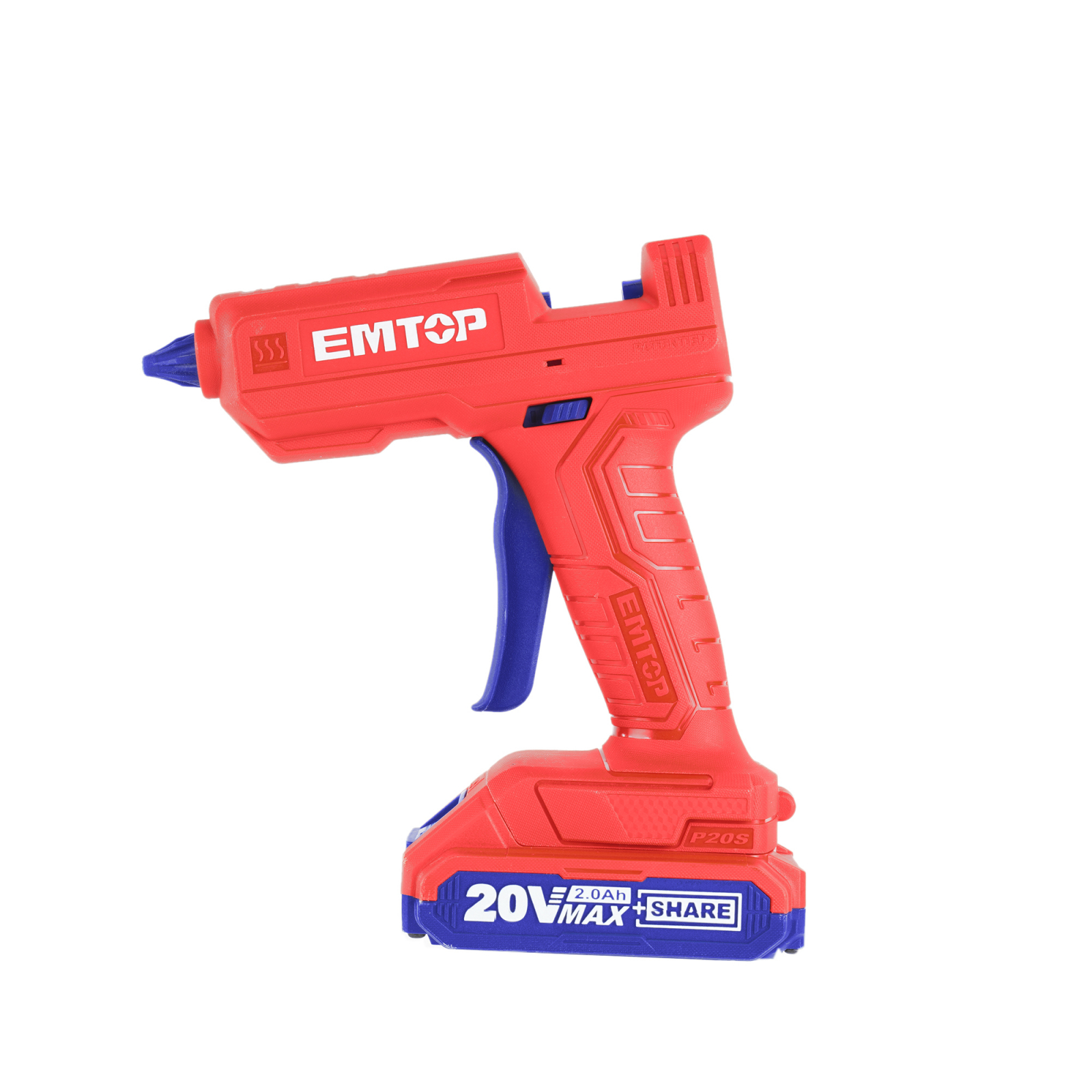 Pistol de lipit fara incarcator si acumulator, 11mm, 3buc clei 150mm, EMTOP ELGG2002 2 MTXValve Pistol de lipit fara incarcator si acumulator, 11mm, 3buc clei 150mm, EMTOP ELGG2002