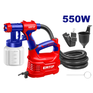 Pistol de vopsit 550W, capacitate 800ml, EMTOP ESGN50001