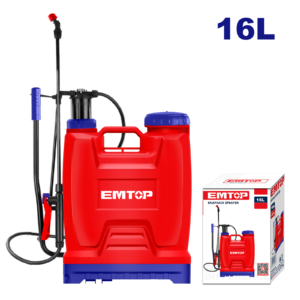 Pompa de stropit 16L, bretele captusite, EMTOP ESPP41602