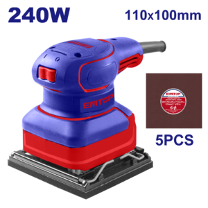 Slefuitor electric cu vibratie, 240W, baza 110x100mm, EMTOP EFSR24101