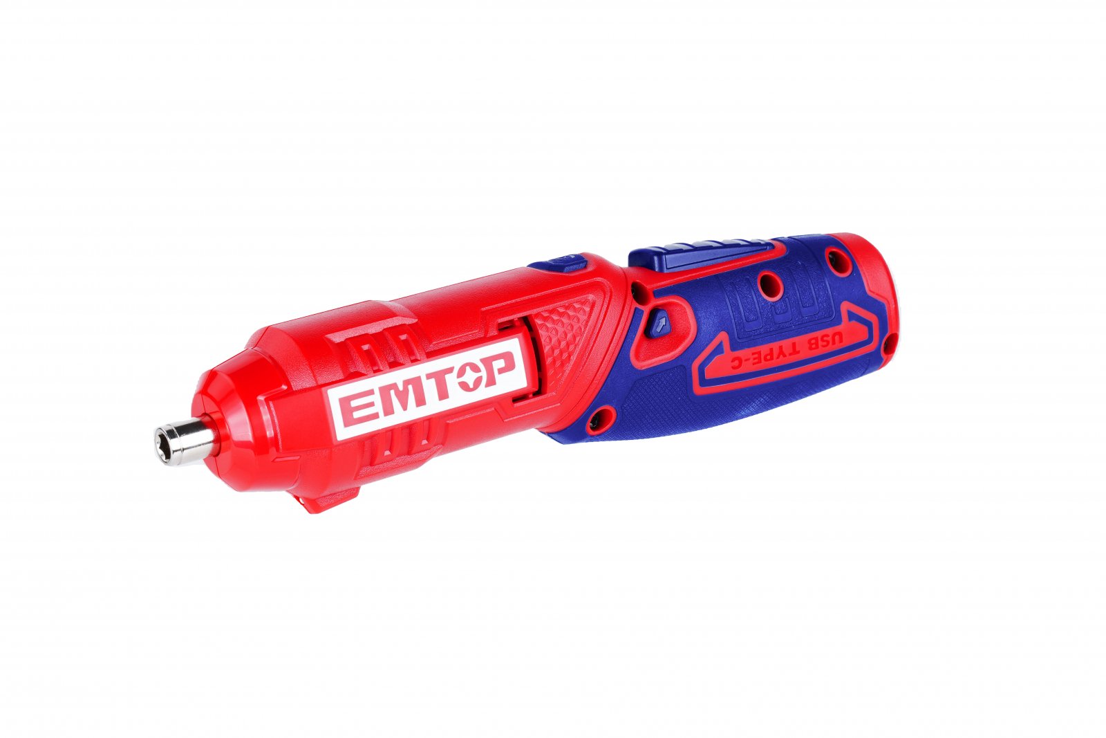 Surubelnita cu incarcare prin cablu USB C, 4V, 4Nm, maner reglabil, 18 accesorii, cutie de plastic, EMTOP ECSR0408 5 MTXValve Surubelnita cu incarcare prin cablu USB C, 4V, 4Nm, maner reglabil, 18 accesorii, cutie de plastic, EMTOP ECSR0408
