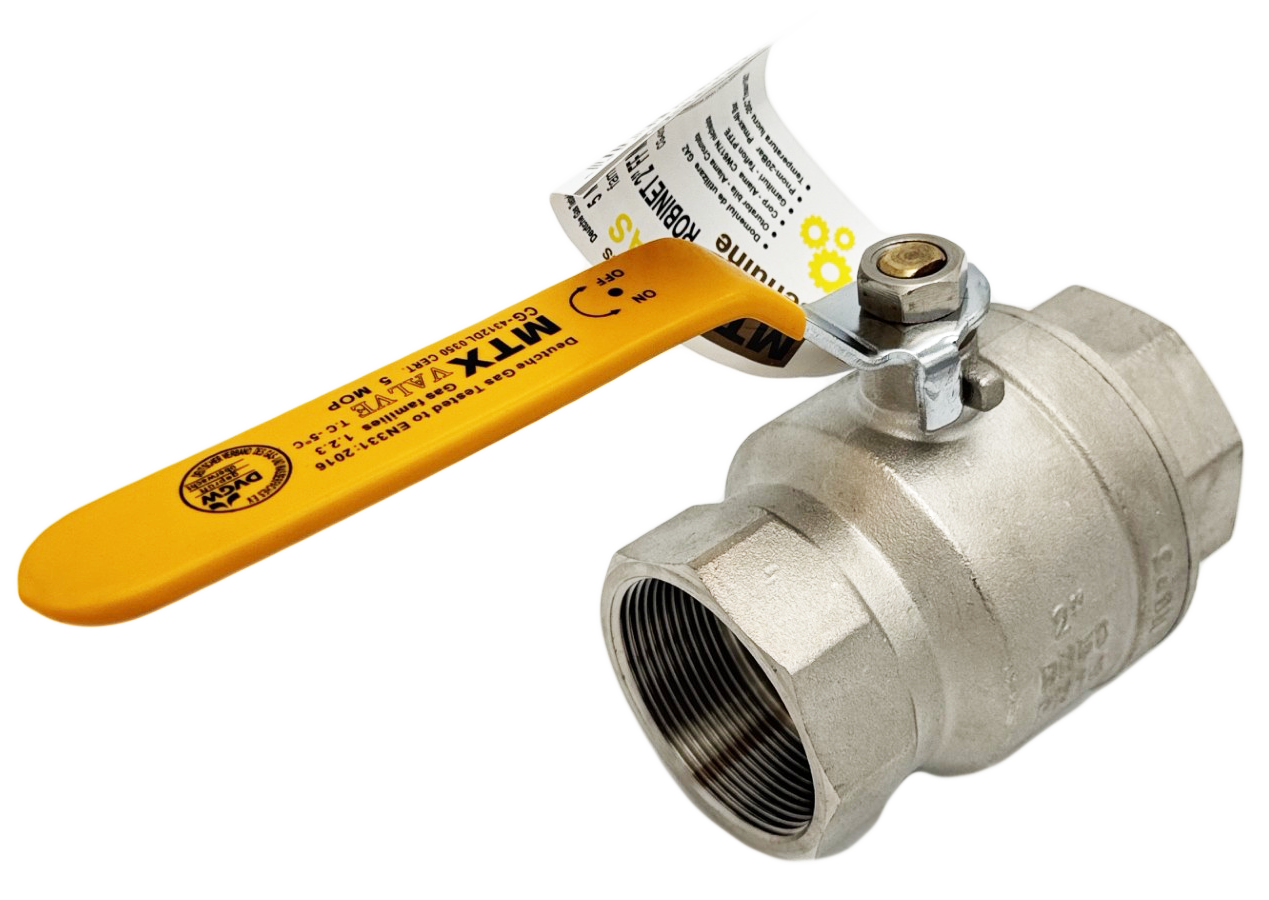 Robinet cu bila 2” Gaz interior-interior, MTXGenuine, cu Maneta G51217 1 MTXValve Robinet cu bila 2” Gaz interior-interior, MTXGenuine, cu Maneta G51217