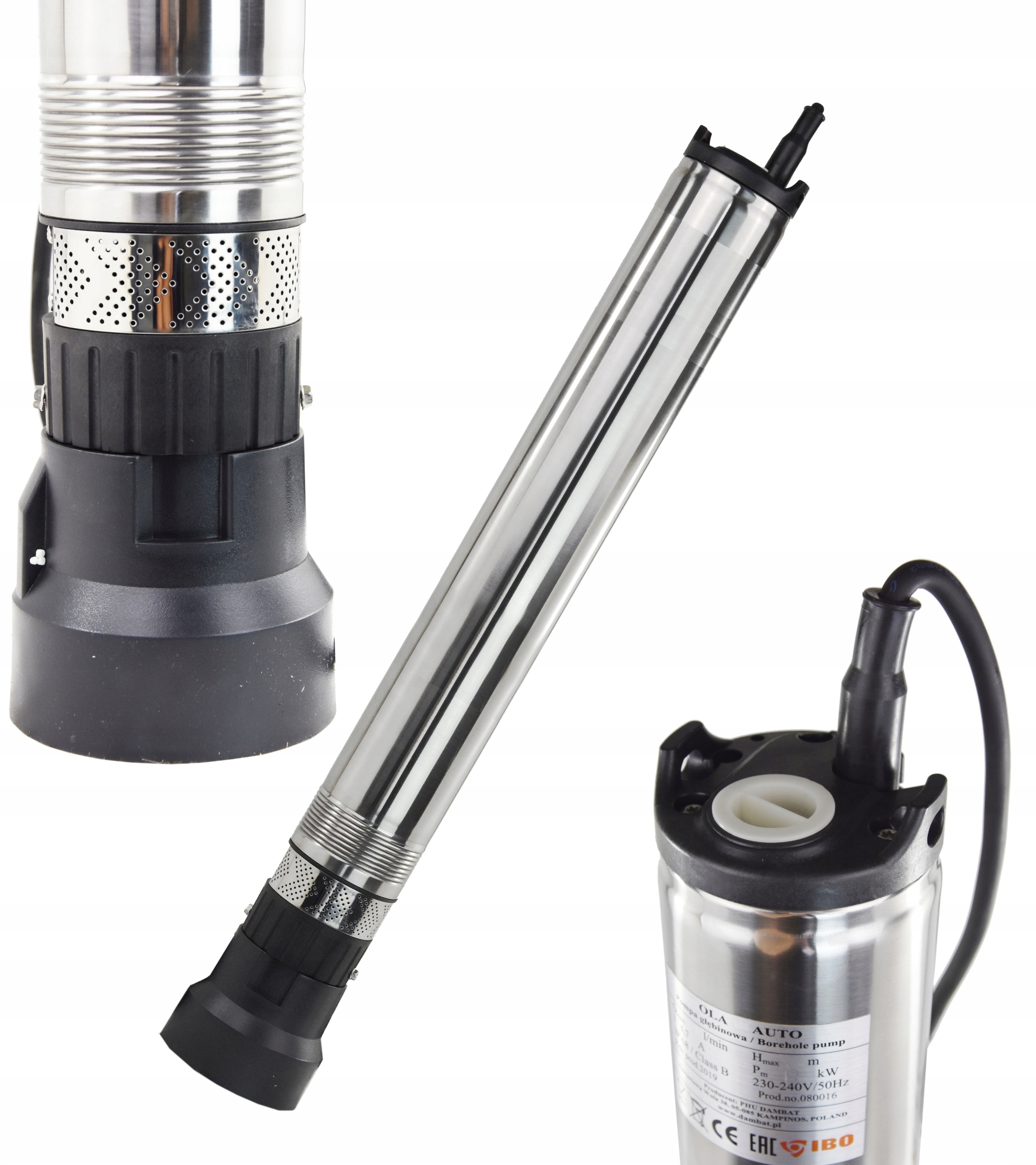 Pompa submersibila IBO, 800w, 1, H58m, 90l/min+ 20 m cablu 4OLA100AUTO 1 MTXValve Pompa submersibila IBO, 800w, 1, H58m, 90l/min+ 20 m cablu(TTV=30lei) 4OLA100AUTO
