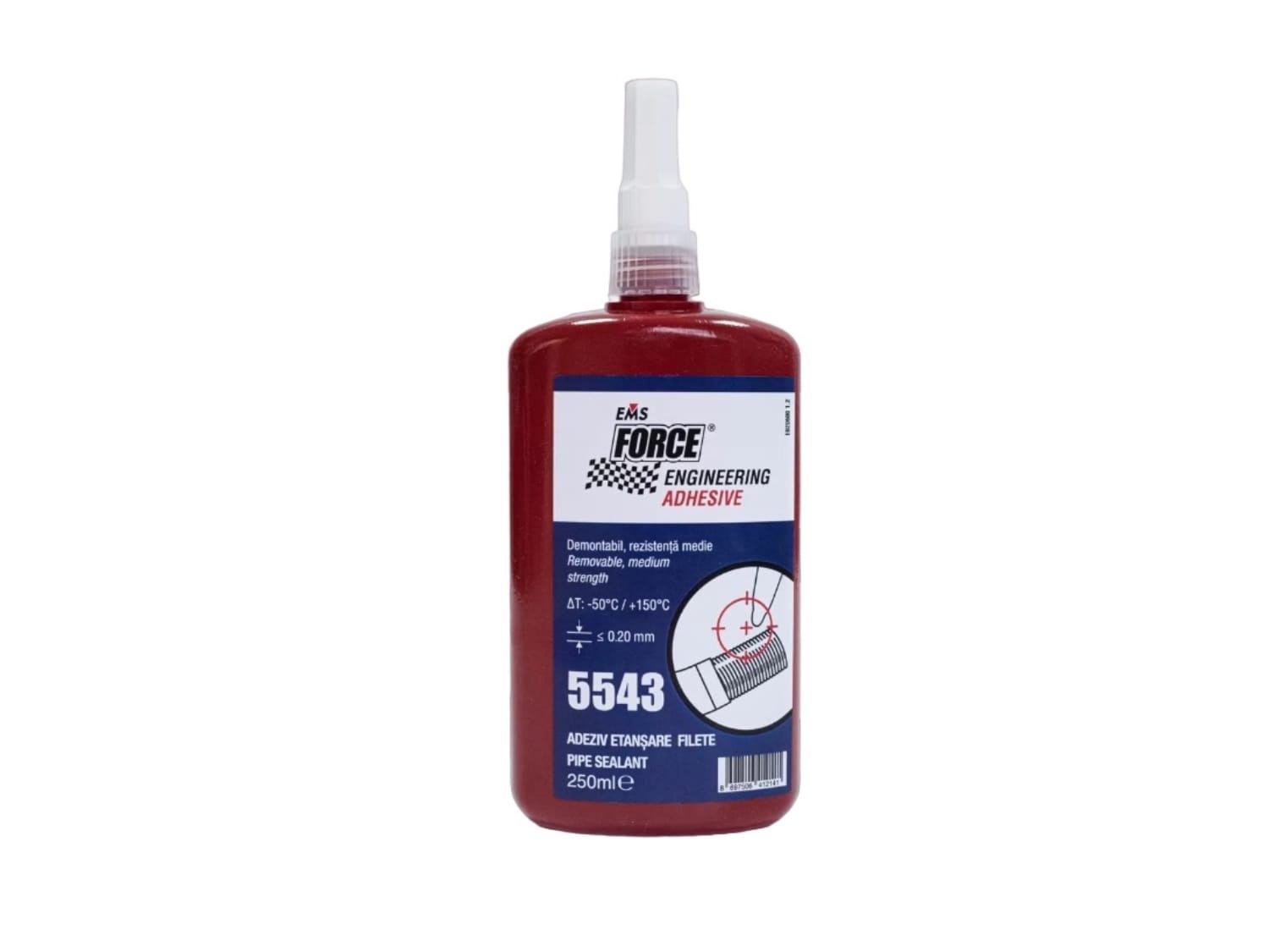 Adeziv etanșare filete metalice 250ml EMS250ml 11948 2 MTXValve Adeziv etanșare filete metalice 250ml EMS250ml 11948