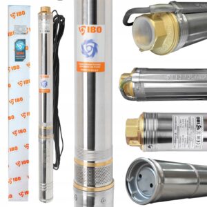 Pompa submersibila IBO 3.5SDm 3-15 1,1 KW, 11/2, H90m, 105l/min, 20m cablu(TTV=30lei) 35SDM315IBO