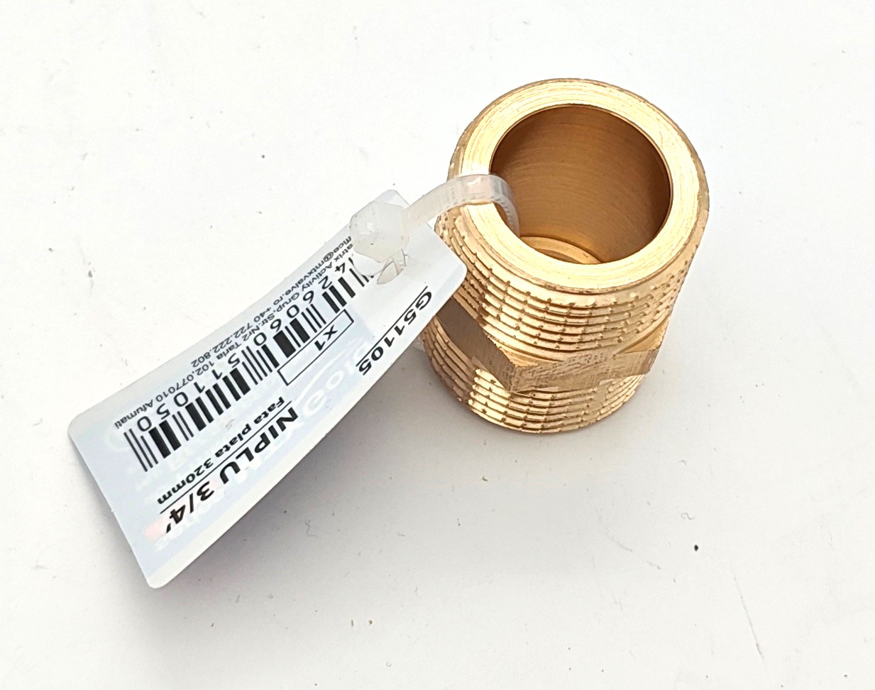 NIPLU 3/4 FPlata 3.2cm LUNG G51105 2 MTXValve NIPLU 1 Fplata 3.6cm LUNG G51103