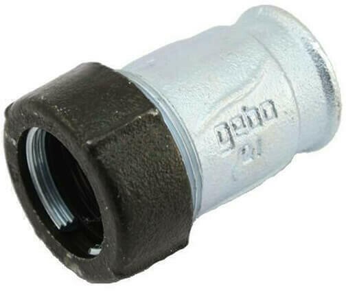 Mufa rapida fonta zincata 1″, FI, Gebo GB452113 2 MTXValve Mufa rapida fonta zincata 1", FI, Gebo GB452113