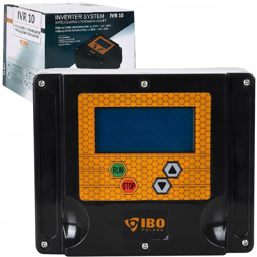Panou comanda pompa, IBO IVR-10-020S, (0.37-1.5kW / 11A / 230V), inverter pentru pompe IVR10020SIBO 1 MTXValve Panou comanda pompa, IBO IVR-10-020S, (0.37-1.5kW / 11A / 230V), inverter pentru pompe IVR10020SIBO