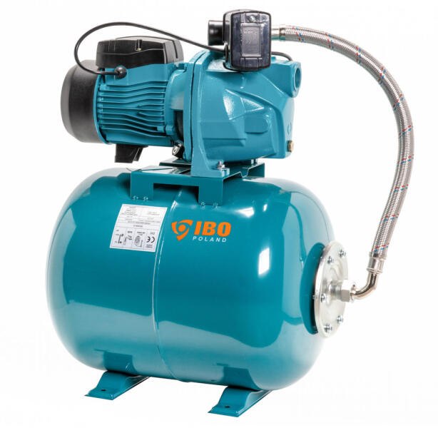 Hidrofor IBO JSW100 (pompă IBO JET100A(a)1,1kW+racord cu cinci cai+presostat+manometru+racord antivibrant 50cm+vas de expansiune de oţel emailat 24 l) JSW100IBO 1 MTXValve Hidrofor IBO JSW100 (pompă IBO JET100A(a)1,1kW+racord cu cinci cai+presostat+manometru+racord antivibrant 50cm+vas de expansiune de oţel emailat 24 l) JSW100IBO