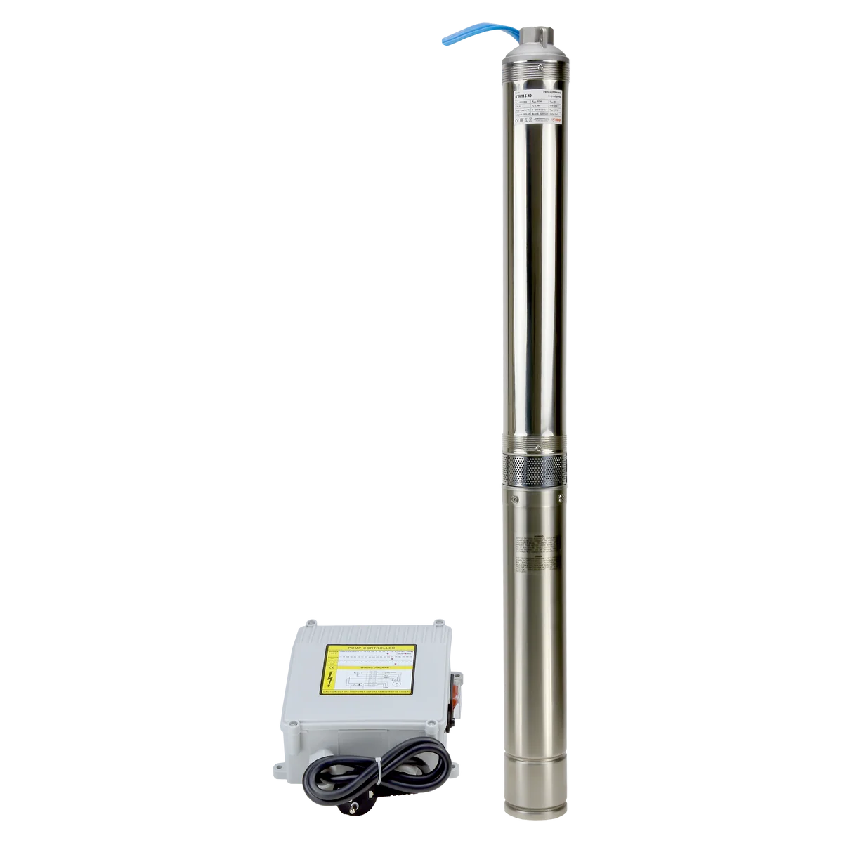 Pompa submersibila IBO 4SVM 5-40,2.2kW,11/4,H118m,133l/min, 30m cablu 4SVM5-40IBO 2 MTXValve Pompa submersibila IBO 4SVM 5-40,2.2kW,11/4,H118m,133l/min, 30m cablu 4SVM5-40IBO - imagine 2